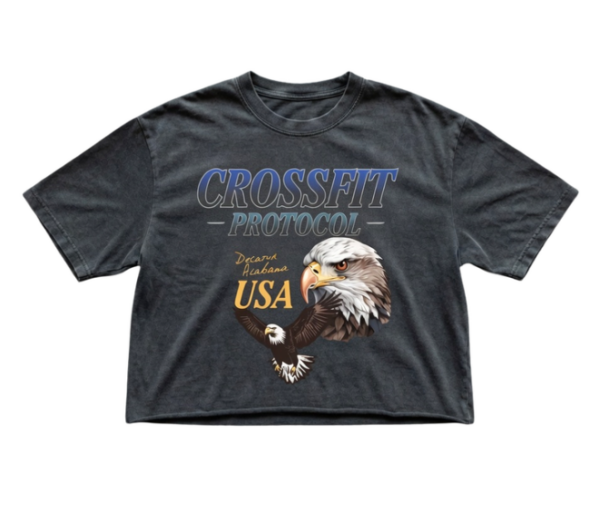 Amurica Women's Cropped T-Shirt